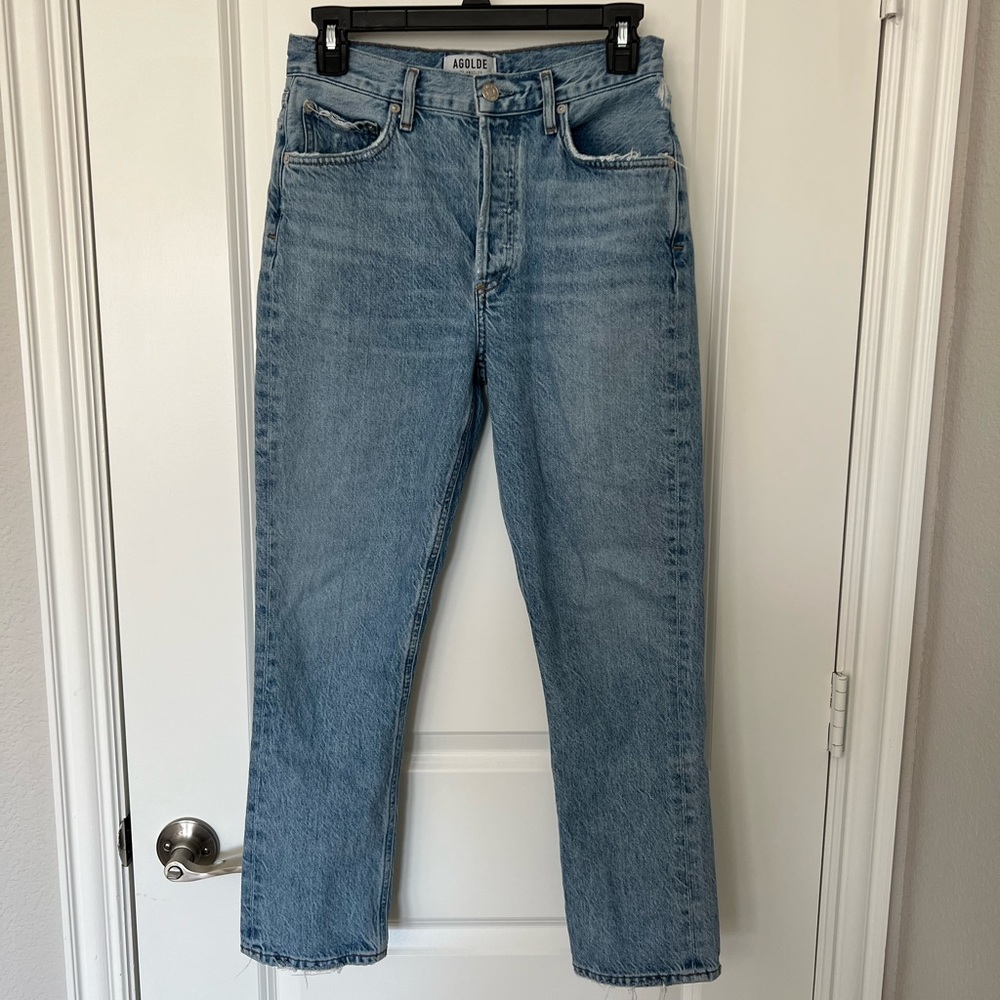 Agolde Riley Crop Denim